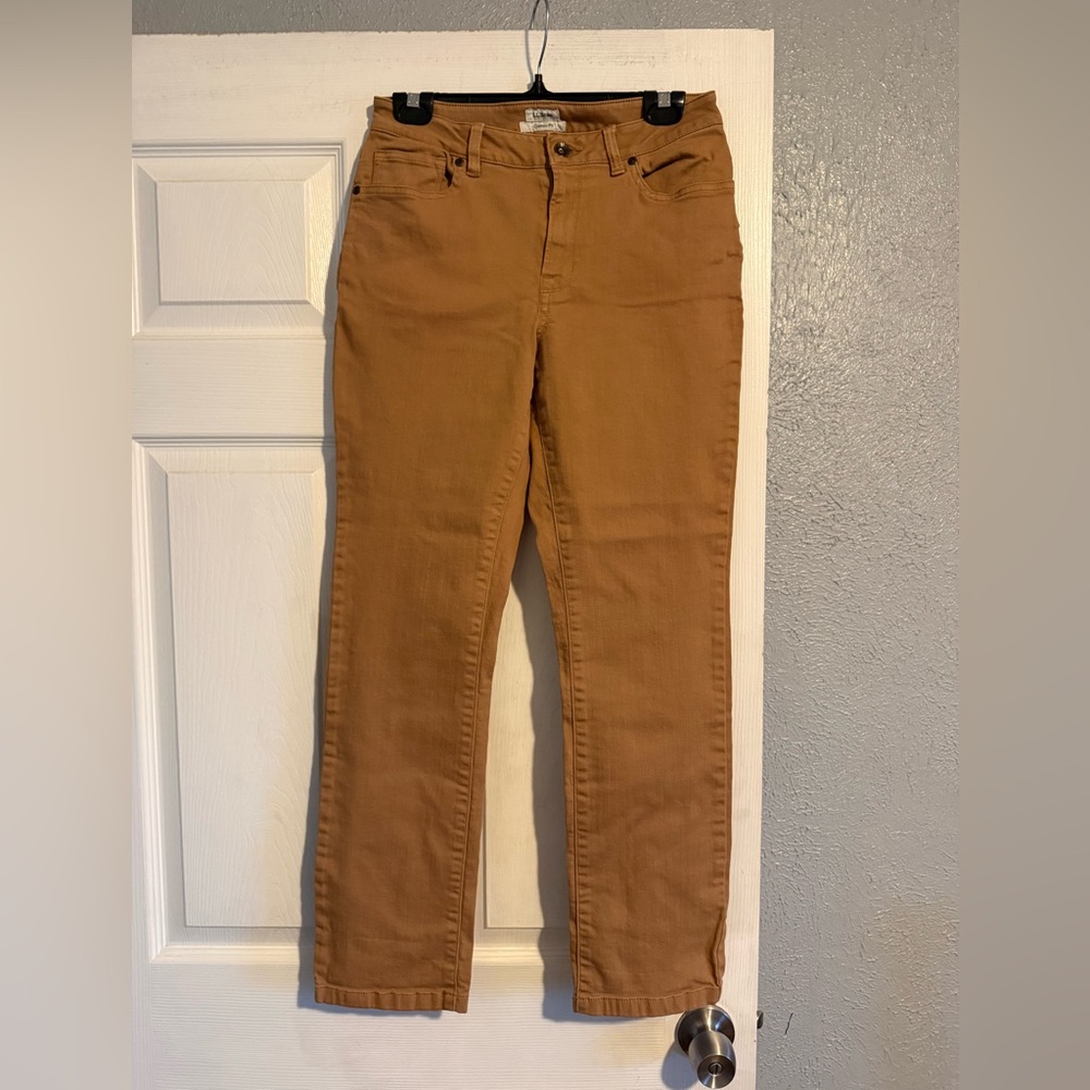 L.L. Bean Classic Fit Pants in Camel